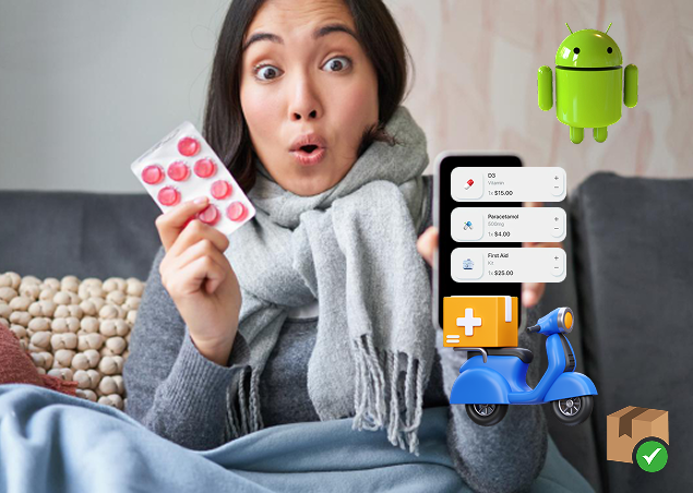 Android Medicine Delivery App Development