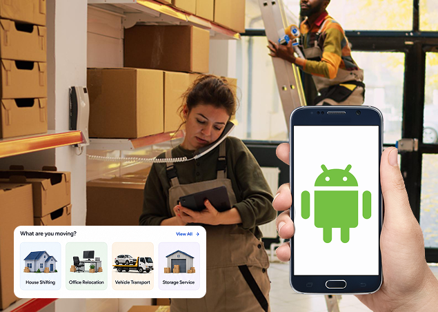 Android Packers and Movers App Development