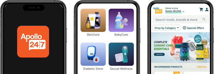 Apollo Pharmacy App Clone