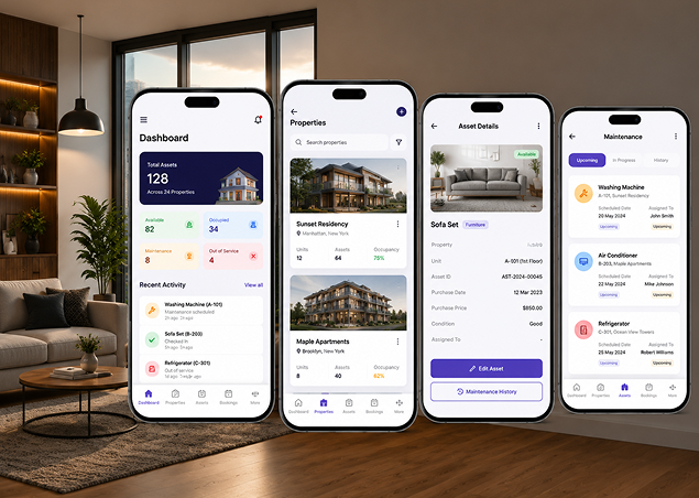 Asset Management Application in Real Time
