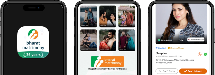 Bharat Matrimony App Clone