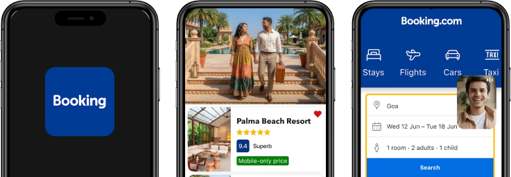 Booking.com App Clone