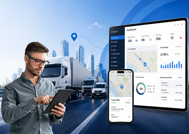 Custom Fleet Management App Development