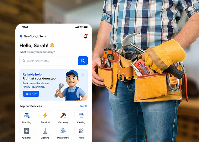 Custom Handyman App Development