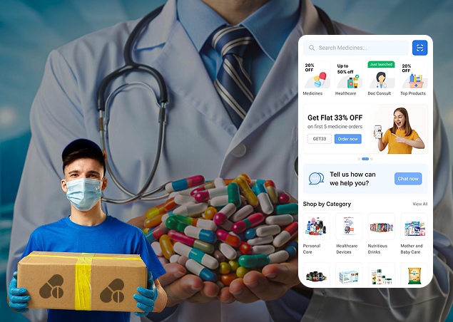 Custom Medicine Delivery App Development