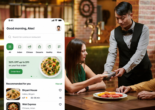 Custom Restaurant App Development