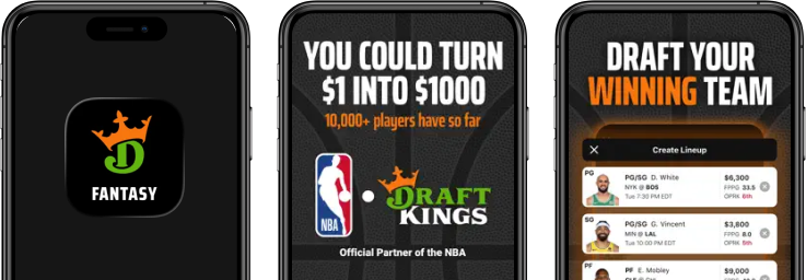 DraftKings App Clone