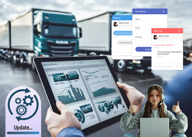 Fleet Maintenance Management App Development