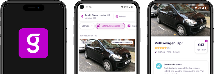 Getaround App Clone