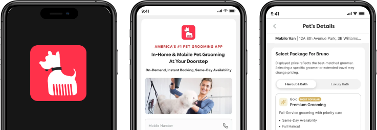 Groomit App Clone