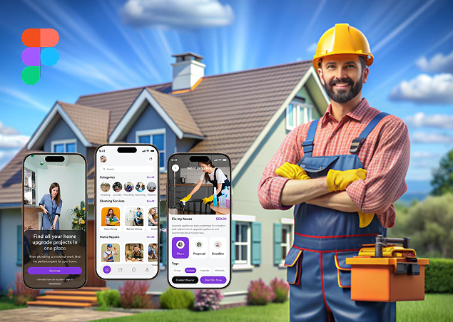 Home Services App Designing