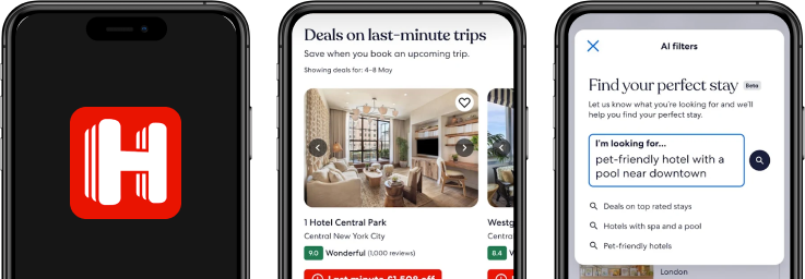 Hotels.com App Clone
