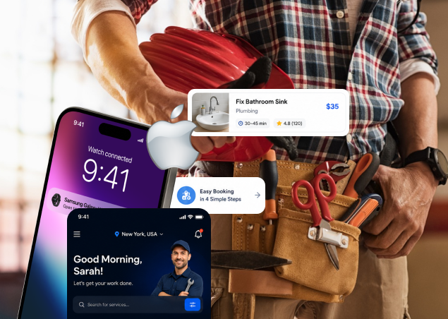 iOS Handyman App Development