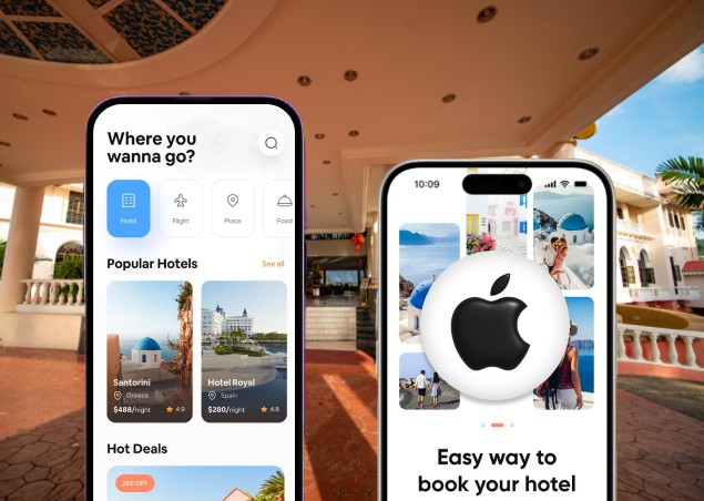 iOS Hotel Booking Mobile App