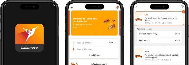 Lalamove App Clone