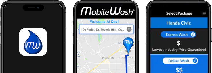 MobileWash App Clone