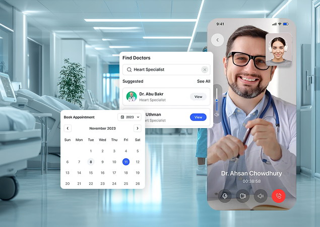 Online Booking App Development for Healthcare