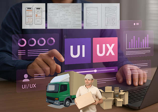 Packers and Movers App UI/UX Design