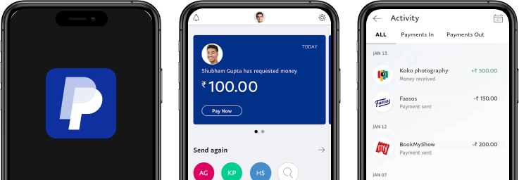 PayPal App Clone