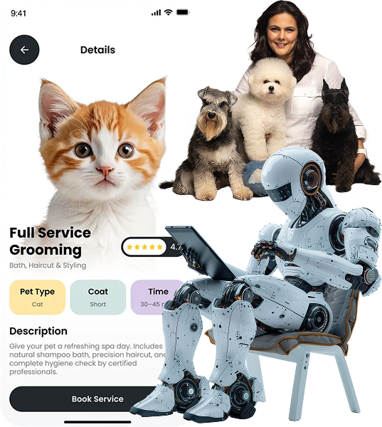Pet Grooming app