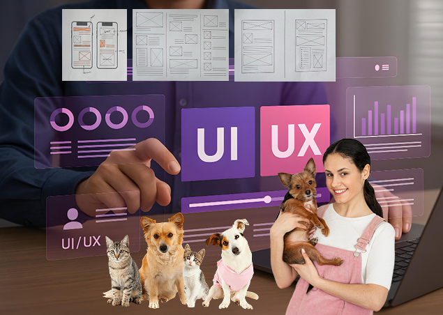 Pet Grooming App UI/UX Design