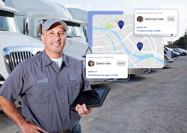 Real-Time Fleet Tracking App Development