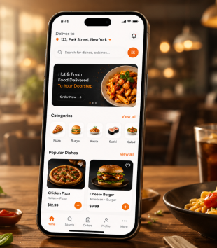 Develop Restaurant App