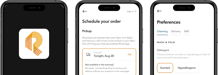 Rinse App Clone
