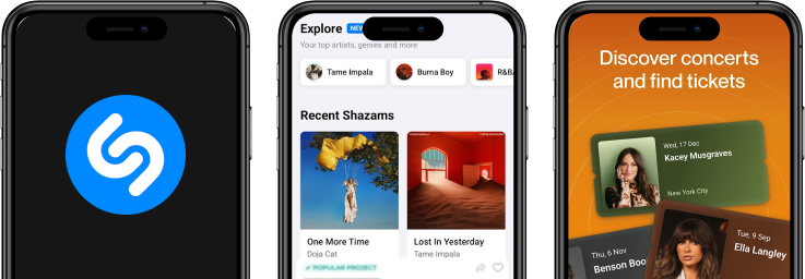 Shazam App Clone