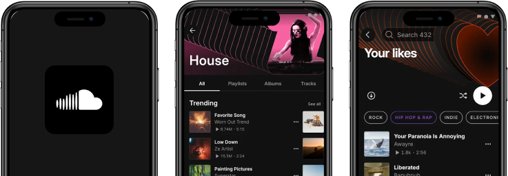 SoundCloud App Clone