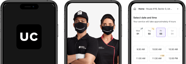 Urban Company App Clone