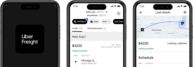Uber Freight App Clone