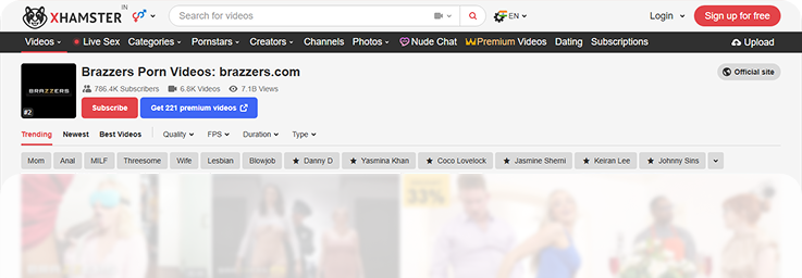 Xhamster Clone