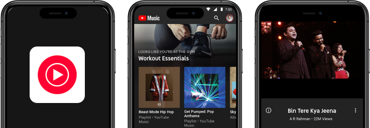 YouTube Music App Clone