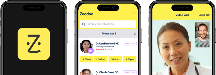 Zocdoc App Clone