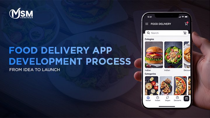 Food Delivery App Development Process: From Idea to Launch