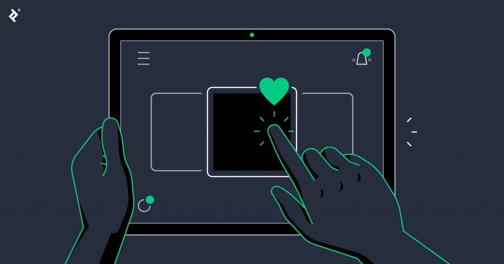 UI micro-interactions and motion design concept