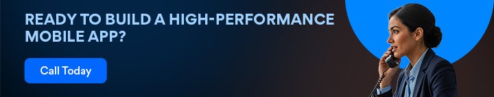 High-performance mobile app CTA banner