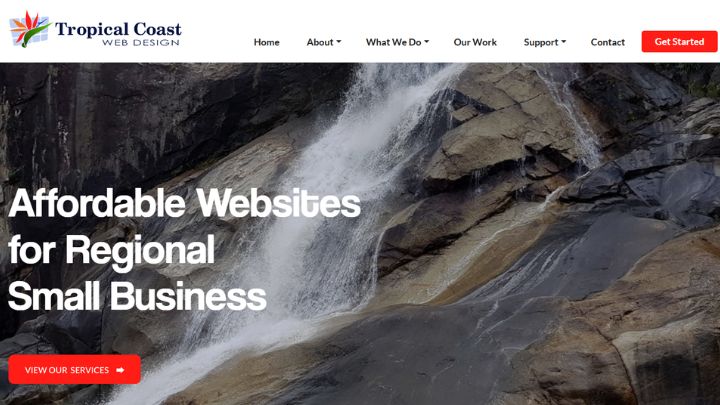 Tropical Coast Web Design