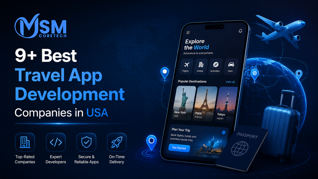 9+ Best Travel App Development Companies in USA 