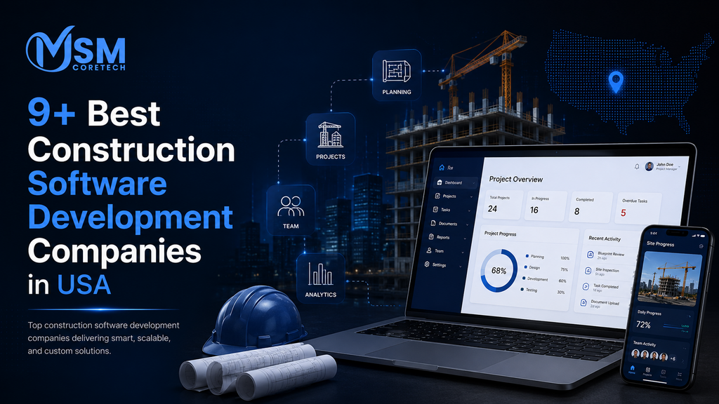 9+ Best Construction Software Development Companies in USA 