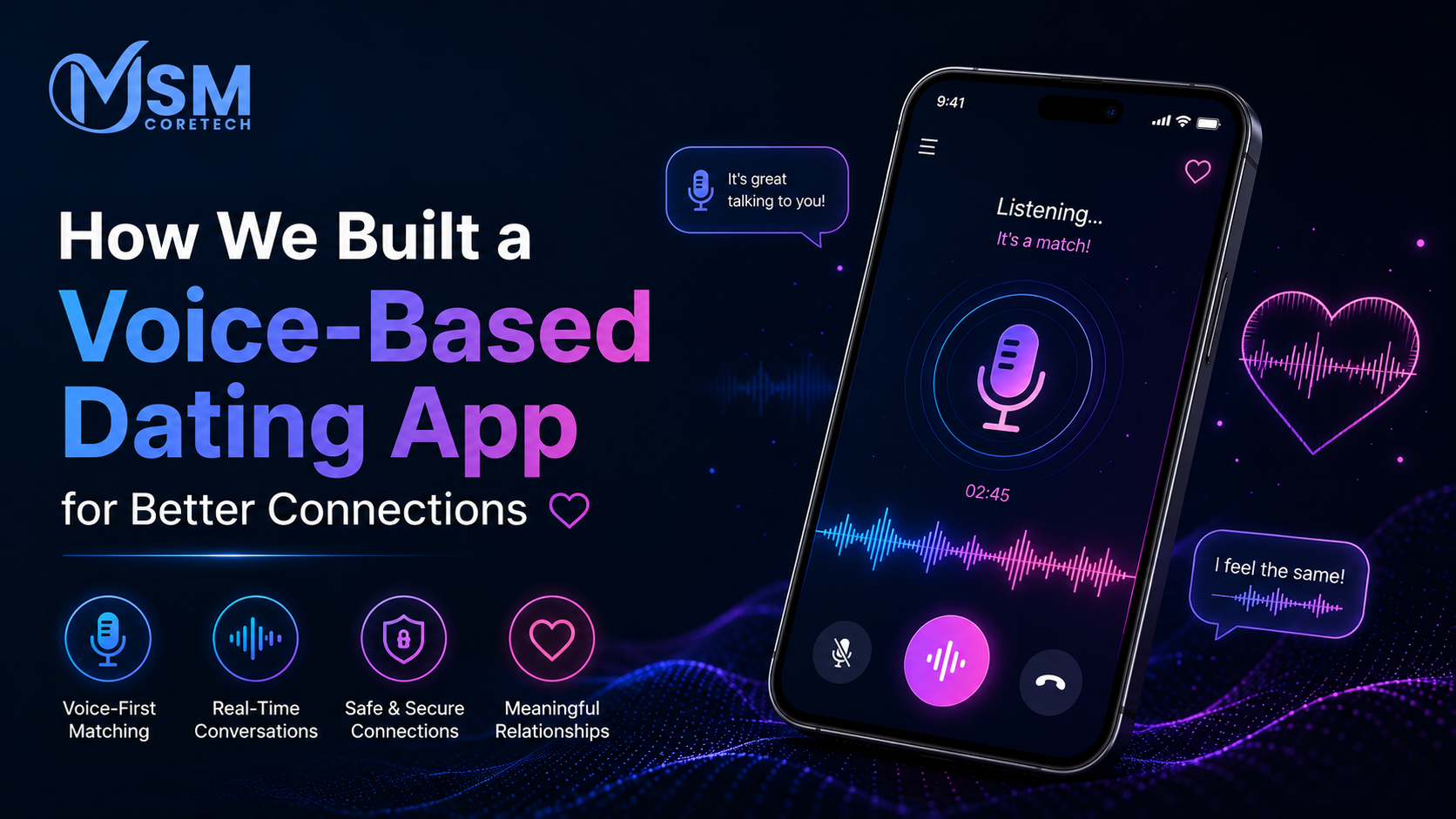 How We Built a Voice-Based Dating App for Better Connections