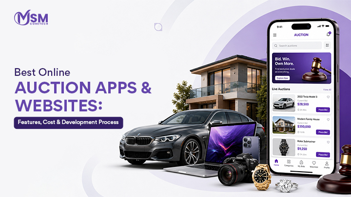 Best Online Auction Apps & Websites: Features, Cost & Development Process 