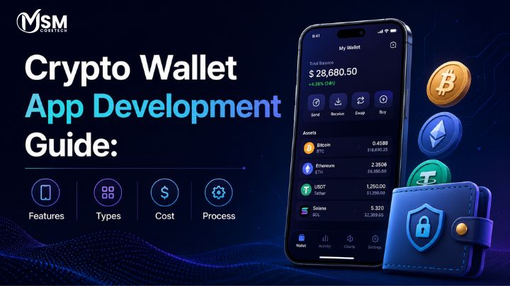 Crypto Wallet App Development Guide: Features, Types, Cost & Process
