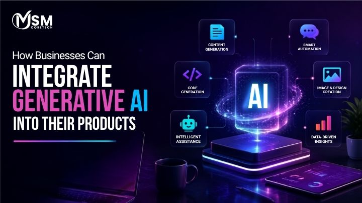 How Businesses Can Integrate Generative AI into Their Products