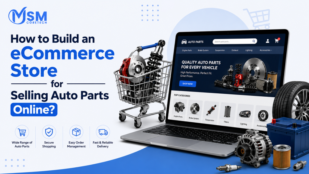 How to Build an eCommerce Store for Selling Auto Parts Online? 