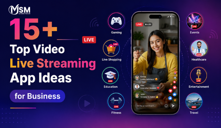 15+ Top Video Live Streaming App Ideas for Business in 2026